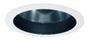 Halo Recessed Commercial 61RWWBB 6" Baffle Reflector, Rotatable Wall Wash with Linear Spread LensBlack Baffle, White Flange