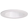 Halo Recessed 953W 4" Metal Baffle Trim, White Trim with White Baffle