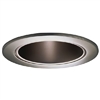 Halo Recessed 999SN 4" Reflector Cone Trim, Satin Nickel Trim with Satin Nickel Reflector