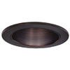 Halo Recessed 999TBZ 4" Reflector Cone Trim, Tuscan Bronze Trim with Tuscan Bronze Reflector