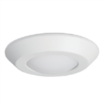 Halo Recessed BLD406930WH 4" Backlit LED Downlight, 600 Lumens, 90 CRI, 3000K, Matte White