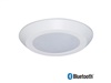 Halo Home BLD6089BLE40AWH 6" Backlit LED Downlight, 800 Lumens, 90 CRI, Selectable CCT 2700K-5000K, Bluetooth Mesh Wireless Control, 120V, Matte White