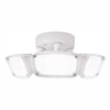 Halo FHS303TW 31.8W LED Flood Triple Small Light, SeleCCTable 3000K, 4000K, 5000K, 3000 Lumens, 80 CRI