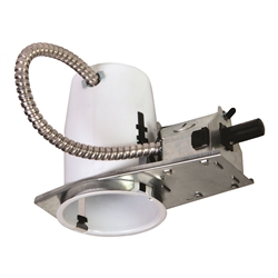 Halo Recessed H36RTAT 3" Line Voltage Shallow Ceiling Non-IC Type Remodel Housing, Air Tight, GU10 Socket