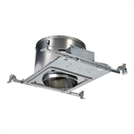 Halo Recessed H47ICAT 6" New Construction Low Voltage and Line Voltage IC Type Slope Housing, Air Tight