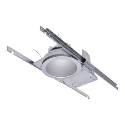 Halo Recessed Commercial HC640D010 6" LED New Construction Housing Frame, 4000 Lumens, 120-277V