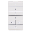 Halo Home HIWSKB1BLE40AWH Battery-Powered Multi-Room Scene Keypad, Bluetooth Low Energy, White