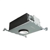 Halo Recessed HL36A15930ED010ICAT 3" Round Shallow Directional IC New Construction LED Housing, 15W, No Optic, 90 CRI, 3000K Color Temperature, 120V Phase Cut 1% Dimming, 120-277V 0-10V 1% Dimming