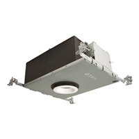 Halo Recessed HL36A20FL935ED010ICAT 3" Round Shallow New Construction LED Directional IC Housing, Air Tight, 20W, 40 Degree Beam, 90 CRI, 3500K, 120-277V, Dimmable