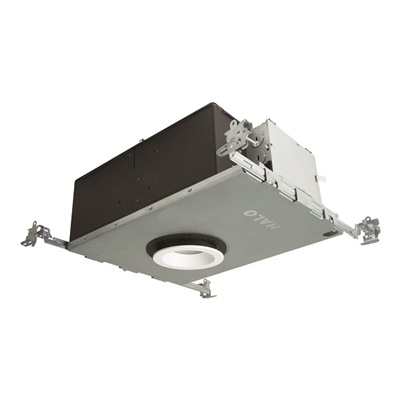Halo Recessed HL36A20NFL927ED010ICAT 3" Round Shallow New Construction LED Directional IC Housing, Air Tight, 20W, 25 Degree Bream, 90 CRI, 2700K, 120-277V, Dimmable