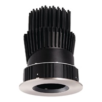 Halo Recessed HL36AR13D2WED010ICAT 3" Round Shallow Directional IC Remodel Housing, 13W, No Optic, 90 CRI, 3000K CCT, Dim to Warm, 120V Phase Cut 1% Dimming, 120-277V 0-10V 1% Dimming