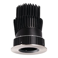 Halo Recessed HL36AR13FL927ED010ICAT 3" Round Shallow Directional Remodeler Housing, 13W, Flood Distribution, 90 CRI, 2700K Color Temperature, 120-277V,  Cut 1% Dimming, 0-10V 1% Dimming, Insulation Contact and Airtight