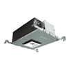 Halo Recessed HL36SA15WFLD2WED010ICAT  3" Square Shallow Directional IC New Construction LED Housing, 15W, 55 Degree Beam Distribution, 90 CRI, 3000K Color Temperature, Dim to Warm, 120-277V, 120V Phase Cut 1% Dimming, 120-277V 1% Dimming