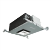 Halo Recessed HL36SA20927ED010ICAT  3" Square Shallow Directional IC New Construction LED Housing, 20W, No Optic, 90 CRI, 2700K Color Temperature, 120-277V, 120V Phase Cut 1% Dimming, 120-277V 1% Dimming