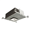 Halo Recessed HL36SA20FL935ED010ICAT 3" Square Shallow New Construction LED Directional IC Housing, Air Tight, 20W, 40 Degree Beam, 90 CRI, 3500K, 120-277V, Dimmable