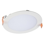 Halo Recessed HLB6099BLE40AWH Smart 6" LED Lens Downlight with Bluetooth Mesh Connectivity and Remote Driver/ Junction Box, 900 Lumens, 90 CRI, Matte White Baffle