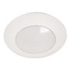 Halo Recessed HLC6099301EWH-12BP 6" Dimmable LED Surface Light, 750 Lumens, 90 CRI, 3000K, 120V, Matte White, 12 Bulk Pack