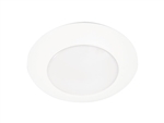 Halo Recessed HLCE4079301EWH-18P 4" LED Surface Disk Light, 800 Lumens, 3000K, 90 CRI, 120V, 60Hz, LE & TE Phase Cut 10% Dimming, 18 Bulk Pack