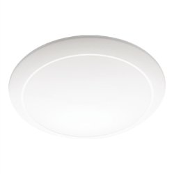 Halo Recessed HLCMS9129301EWH 9" Dimmable Motion-Sensor LED Surface Light, 1200 Lumens, 90 CRI, 3000K Color Temperature, 120V, LE & TE Phase Cut 10% Dimming, Matte White Flange