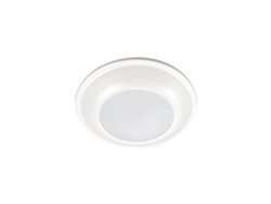 Halo Recessed HLS4099301EWH-6BP 4" Dimmable LED Surface Light, 700 Lumens, 90 CRI, 3000K, 120V, Matte White, 6 Bulk Pack