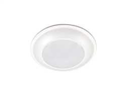 Halo Recessed HLS6099301EWH-6BP 6" Dimmable LED Surface Light, 925 Lumens, 90 CRI, 3000K, 120V, Matte White, 6 Bulk Pack