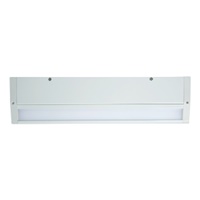 Halo Undercabinet HU1018D930PR 18" Dimmable Undercabinet LED, Integrated Driver, Frosted Lens, 90 CRI, 3000K, White Finish