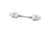 Halo Undercabinet HU101P 3" Daisy Chain Connector, White Finish