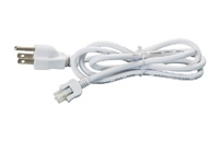 Halo Undercabinet HU105P 48" Power Cord, White Finish