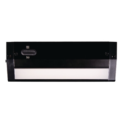 Halo Undercabinet HU1109D9SMB 9" Dimmable Undercabinet LED, Frosted Lens, 3 selectable color temperatures: 2700K, 3000K and 4000K, 90 CRI, Black Finish