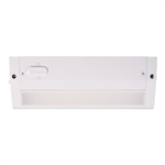 Halo Undercabinet HU1109D9SP 9" Dimmable Undercabinet LED, Frosted Lens, 3 selectable color temperatures: 2700K, 3000K and 4000K, 90 CRI, White Finish