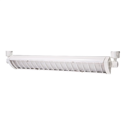 Halo Track Lighting L80228030AH Span LED Wall Wash, 2000 Lumens, 80 CRI, 3000K Color Temperature, 120V, Aluminum Haze