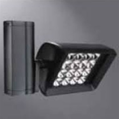 Halo Track Lighting L805LRGFL840MB 38W LED Stasis High Output Track Fixture, Flood 85 CRI 4000K, 120V, Black