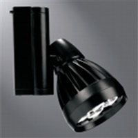 Halo Track Lighting L805MEDSP840MB 18W LED Stasis Medium Track Fixture, Spot 90 CRI 4000K, 120V, Black