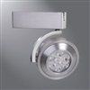 Halo Track Lighting L806FL8030AH 806 Lazer Trac Fixture, Flood Beam, 85 CRI, 3000K, 120V, Aluminum Haze