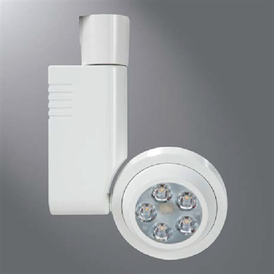 Halo Track Lighting L807SMFL827AH 15W 807SM LED Fixture, Flood Beam, 85 CRI, 2700K, 120V, Aluminum Haze