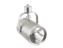 Halo Track Lighting L80813FL930AH High Performance Power Trac and Laser Trac LED Cylinder Spotlight, 1800 Lumens, 3-Inch Output, 32 Degree Flood, 3000K, 90 CRI, Aluminum Haze