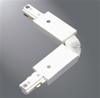 Halo Track Lighting L902P Flexible Connector, White Color