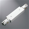 Halo Track Lighting L903P Straight Connector, White Color
