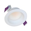 Halo Recessed LCR2089FS1EMW 2" Round All-Purpose Round LED Retrofit Module, 800 Lumens, 90 CRI, Field Selectable 2700K, 3000K, 3500K, 4000K or 5000K Color Temperature, 120-277V, 120V Analog 100% to 5% Dimming, Matte White