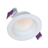 Halo Recessed LCR2089FSE010MW 2" Round All-Purpose Round LED Retrofit Module, 800 Lumens, 90 CRI, Field Selectable 2700K, 3000K, 3500K, 4000K or 5000K Color Temperature, 120-277V, 0-10V Analog 100% to 5% Dimming, Matte White