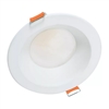 Halo Recessed LCR615RD9FSE020 6" Round Round LED Retrofit Module, 1500 Lumens, 90 CRI, Field Selectable 2700K, 3000K, 3500K, 4000K or 5000K Color Temperature, 120-277V, Dual Dim with 0-10V and Phase Cut options for 100% to 5% dimming, Matte White