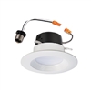 Halo Recessed LT460WH6935R 4" All-Purpose LED Integrated Trim Modules, 3500K, 630 Lumens, White Finish