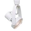 Halo Track Lighting LZR1320P 50W Line Voltage Front Loading Gimbal Lampholder, White