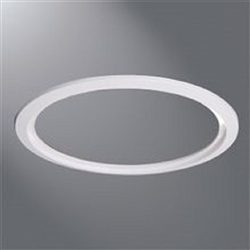 Halo Recessed OT500P 6" Oversized White Polymer Trim Ring ID x 7 1/4" OD (152mm x 184mm)