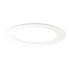 Halo Recessed OT999P 4" Oversized White Metal Trim Ring ID x 5-3/4" OD (102mm x 146mm)