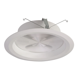 Halo Recessed Commercial PR8M12WDMW 8" Downlight LED Module for PR8 SeriesWide Distribution Plastic Lens, Matte White