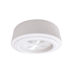 Halo Recessed Commercial PR8S30D010MW 8" Surface Shallow Lens LED Housing, 3000 Lumens, 120-277V 50/60Hz, 0-10V, 100% to 1% dimming, Matte White