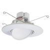 Halo Recessed RA56069S1EWHR 5" or 6" All-Purpose LED Retrofit Module, 600 Lumens, 90 CRI, White Tuning, Field Selectable 2700K, 3000K, 3500K, 4000K, or 5000K, 120V 60Hz, LE & TE Phase Cut 1% Dimming,