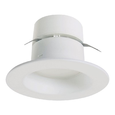 Halo Recessed RL3059FS1EWHR 3" All-purpose LED Retrofit Module, 500 Lumens, 90 CRI, Field Selectable 2700K, 3000K, 3500K, 4000K, 5000K Color Temperature, 120V 60Hz, LE & TE Phase Cut 5% Dimming, White Flange