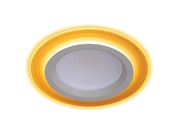 Halo Recessed RL4069NLWHDMR 4" Night Light LED Retrofit Direct Mount with Remote Driver, 2700-5000K, 750 Lumens, White Finish